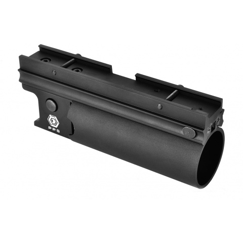 SHS PPS Airsoft 6″ Mini 40mm Short Type Grenade Launcher – BLACK