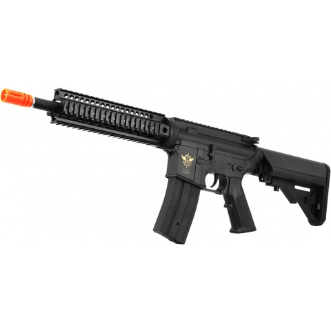 JG Works Airsoft Polymer Tactical M4 CQB 9″ RIS AEG Rifle – BLACK