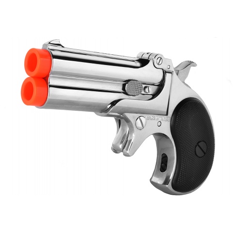 ASG Marushin 6mm Derringer Gas Powered Airsoft NBB Pistol – CHROME