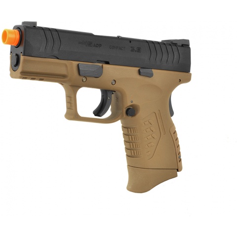 WE Tech X-Tactical 3.8 Compact Gas Blowback GBB Airsoft Pistol – TAN