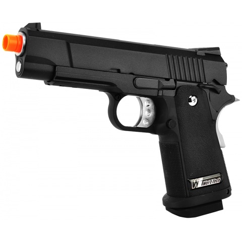 WE Tech Full Metal Hi-Capa 4.3 Compact Gas Blowback Airsoft Pistol