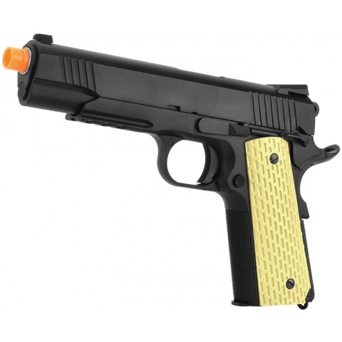 WE Tech Desert Warrior 5.1 M1911 Airsoft Gas Blowback Pistol – BLACK