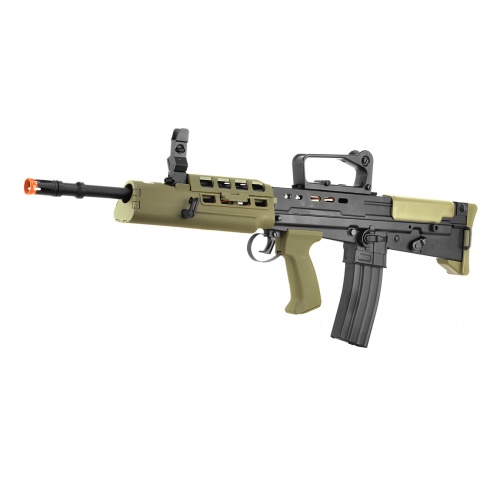 ICS L85 A2 Metal Full Length Bullpup Airsoft AEG Rifle – BLACK/OD