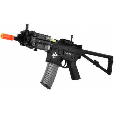 Lancer Tactical KAC Knights Armament PDW Full Metal AEG Airsoft Gun