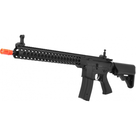 Golden Eagle Airsoft M4 Rifle w/ Free Float 21″ TR Handguard – BLACK
