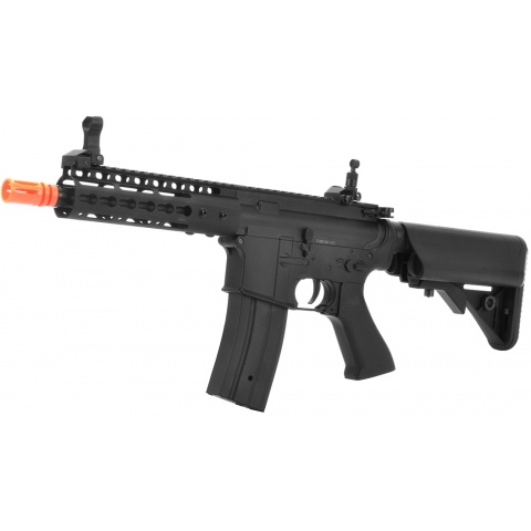GE M4 Carbine Airsoft AEG Rifle w/ Full Metal KeyMod RIS – BLACK