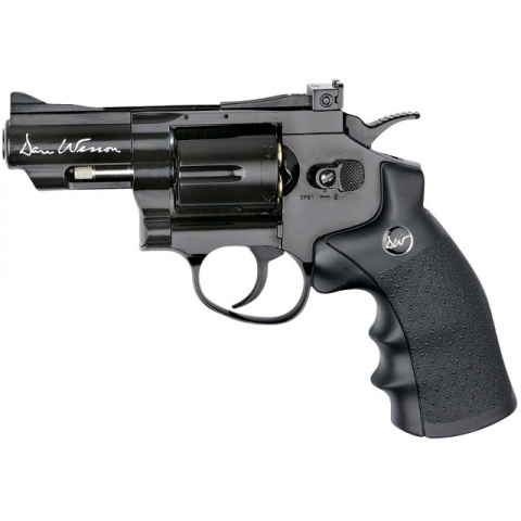 ASG Dan Wesson 2.5″ CO2 Non-Blowback Airsoft Revolver – BLACK