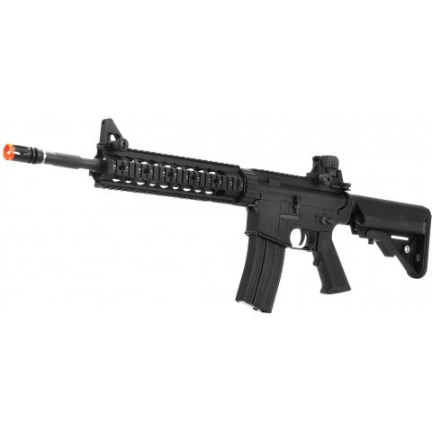 LCT Airsoft M4 EBB LR4 Series 10″ RIS Assault Rifle – BLACK