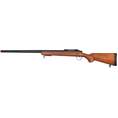 WELL Airsoft VSR-10 Bolt Action Rifle W/ Optic RIS – WOOD