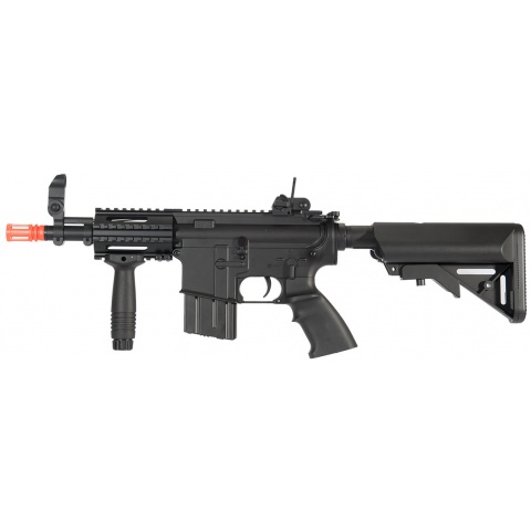 Atlas Custom Works Stubby CQB Full Metal M4 Series AEG with Crane Stock – BLACK
