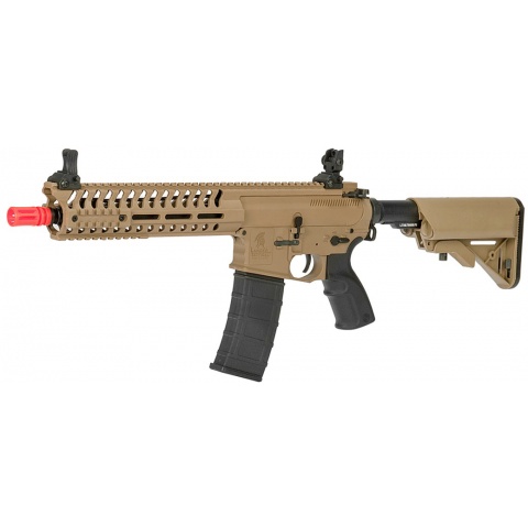 Lancer Tactical Airsoft M4 Multi-Mission AEG w/ 10.5″ Barrel-BLK/TAN