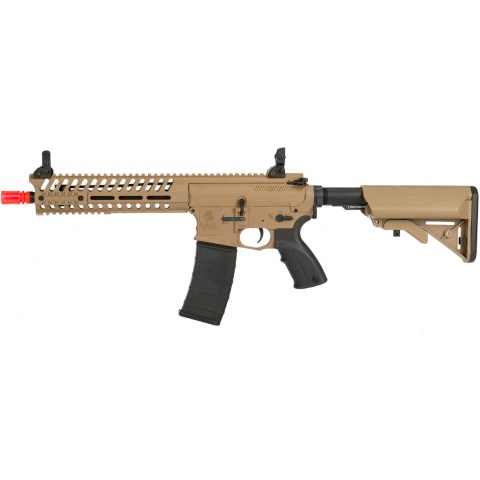 Lancer Tactical M4 AEG Multi-Mission Carbine w/ 10.5″ Barrel – TAN