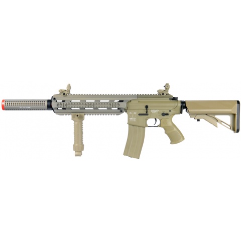 ICS Airsoft CXP-16 PROLINE Tactical AEG w/ QD Suppressor – TAN