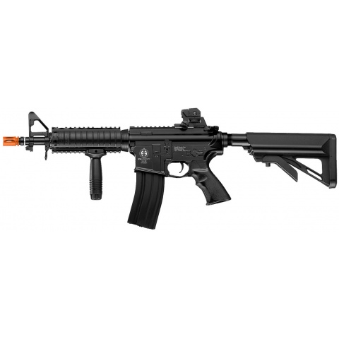 ICS Airsoft M4 AEG w/ RIS Crane Stock Electric Blowback – BLACK