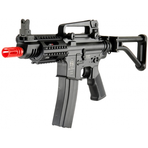 ICS Airsoft CQB M4 AEG Full Metal w/ Folding Stock – BLACK