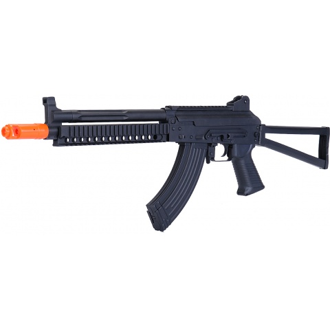 JG Airsoft AS 74U AEG Electronic Blowback Foldable Stock – BLACK