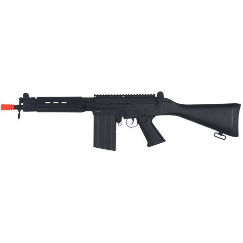 JG Airsoft FAL AEG Full Metal Assault Rifle Carbine – BLACK