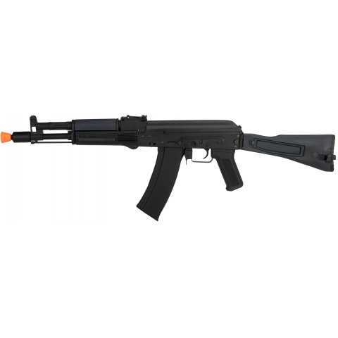 Lancer Tactical AK-105 Airsoft AEG Rifle with Full Folding Stock / Synthetic Furniture Black