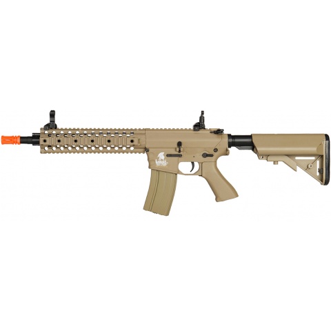 Lancer Tactical M4 RIS EVO LT-12T Metal Gearbox Airsoft AEG Rifle – TAN