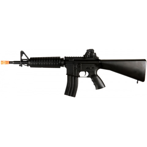 Well Airsoft M4 AEG Carbine Assault Rifle Fixed Stock – BLACK