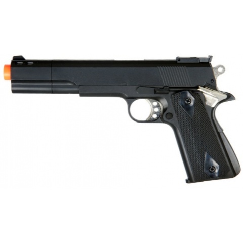 HFC Airsoft Gas M1911 Pistol Tactical Sidearm – BLACK