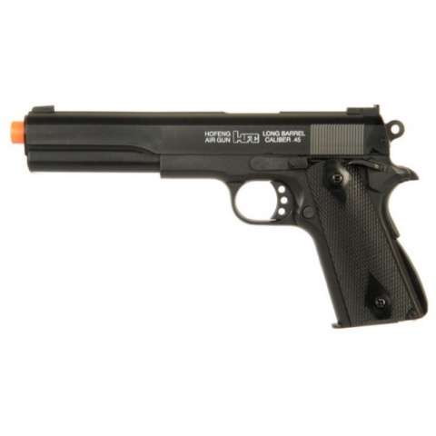 HFC Airsoft Premium Spring Pistol with Embedded Sight – BLACK