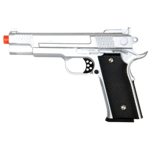 UK Arms Airsoft G20S Metal Spring Pistol – SILVER