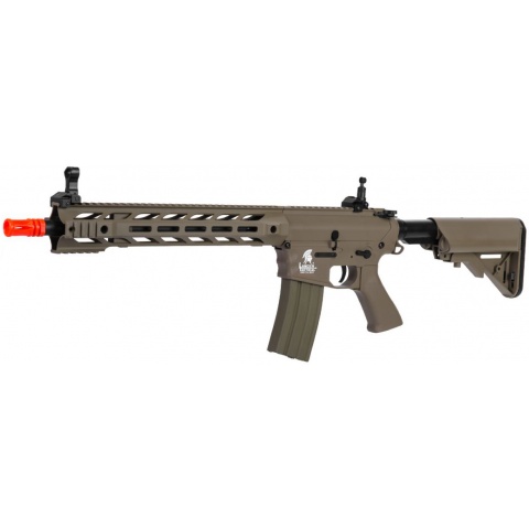 Lancer Tactical M4 SPR “Interceptor” LT-25 Airsoft AEG Rifle – TAN