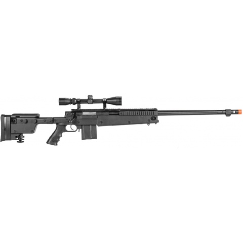 WellFire Airsoft VSR-10 Bolt Action Rifle w/ Scope – BLACK
