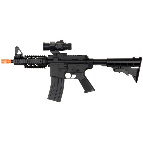UK Arms D2806 M4 CQB RIS Auto Electric Rifle – BLACK