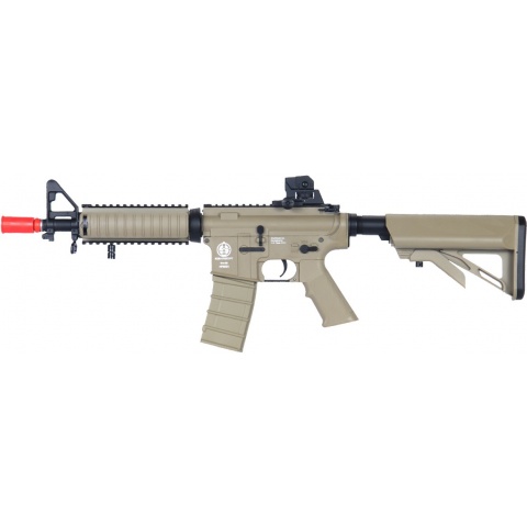 ICS Airsoft M4 CQB Plastic Frame RIS AEG Rifle – TAN