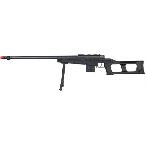 Well Airsoft MK96 Bolt Action Rifle w/ Barrel, Bipod, & Stock – BLACK