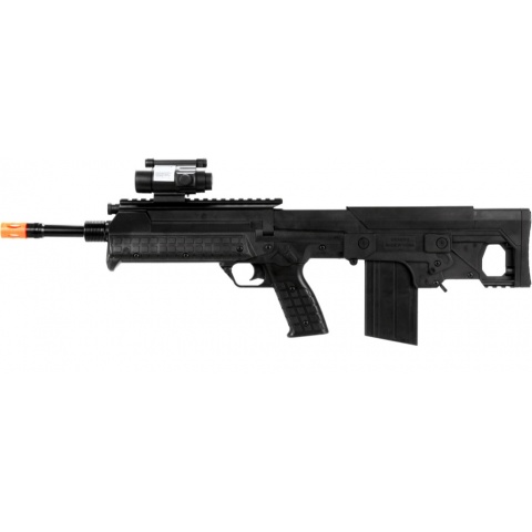 UK Arms P1389F Bullpup Airsoft Spring Rifle w/ Flashlight – BLACK