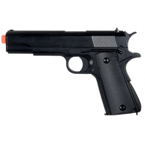 UK Arms Airsoft Full Metal Spring Powered 1911 Pistol – BLACK