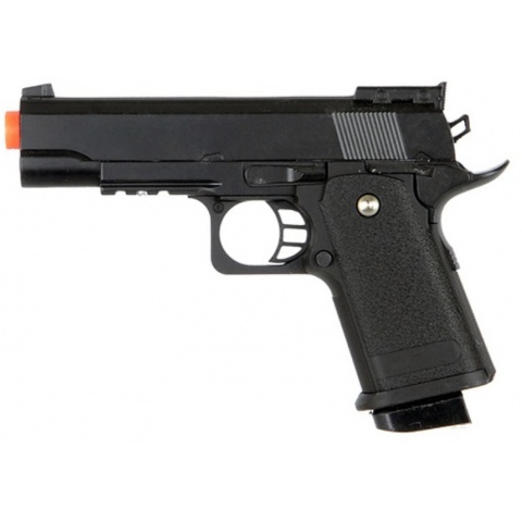 UK Arms Airsoft Full Size Metal Spring Powered Pistol – BLACK
