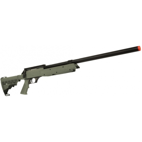 UK Arms Airsoft SR-2 Modular Bolt Action Sniper Rifle – OD GREEN