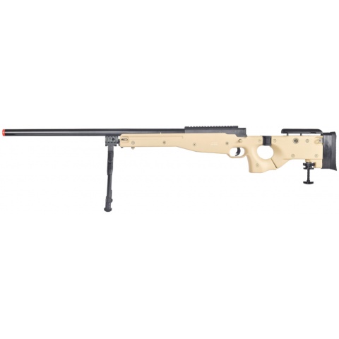 UK Arms Airsoft L96 AWP Bolt Action Sniper Rifle w/ Fold Stock – TAN