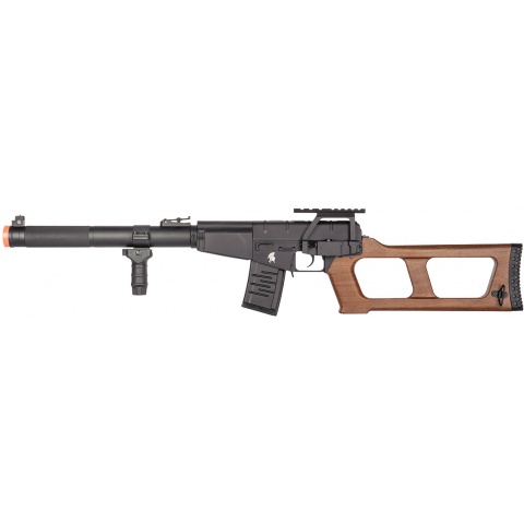 Lancer Tactical VSS Vintorez “Thread Cutter” Airsoft AEG Rifle – WOOD
