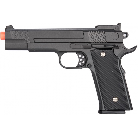 Galaxy P226 Airsoft Metal MilSlim Spring Pistol w/ Holster – BLACK