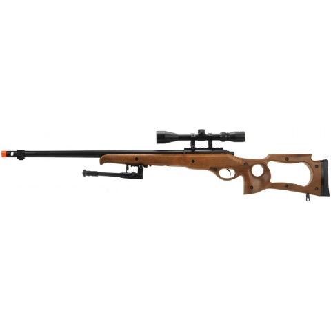 Well MB10D Sniper Rifle w/ Scope and Bipod – FAUX WOOD