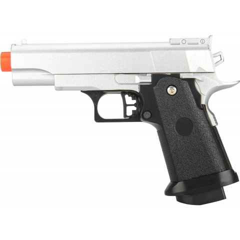 UK Arms G10S Metal Spring Powered Pistol – SILVER