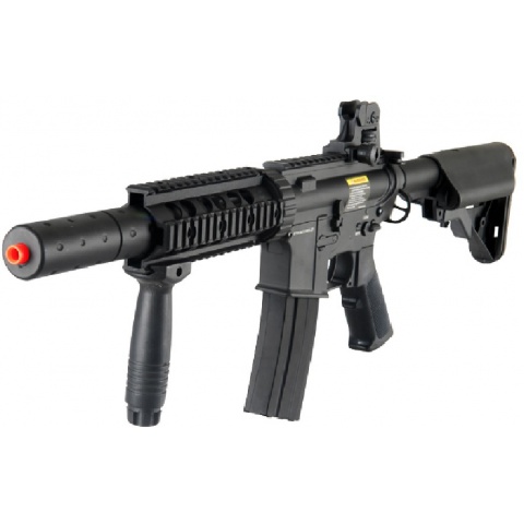 DBoys M4 CQB-SD Metal Airsoft AEG Rifle – Gun Only – BLACK