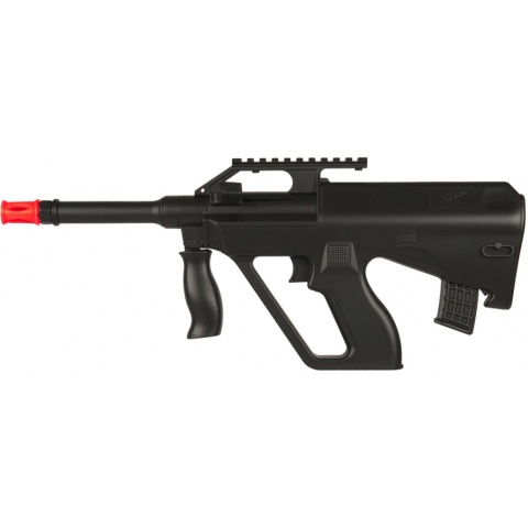 Double Eagle Spring Plastic Mini AUG Airsoft Rifle – BLACK