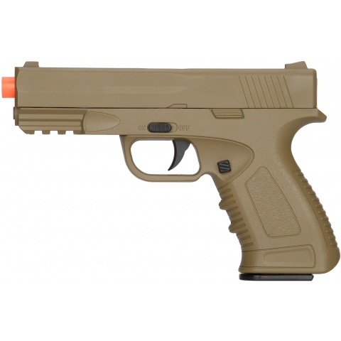 UK Arms Spring Compact Metal Airsoft Training Pistol – DARK EARTH