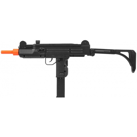 WellFire ABS Plastic UZI CQB Airsoft SMG w/ Stock – BLACK