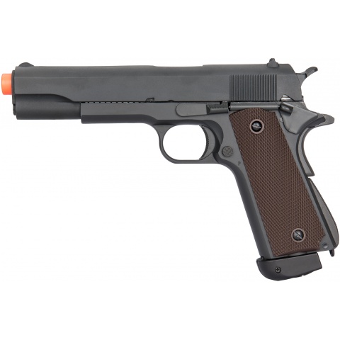 Double Bell M1911 CO2 Blowback Airsoft Pistol (400+ FPS) – BLACK