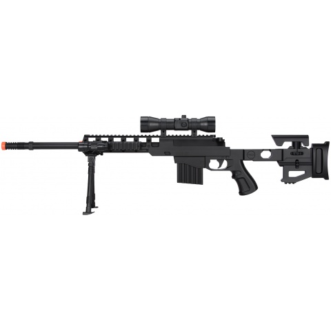 UK Arms Fully Loaded Tactical Quad RIS Sniper Rifle – (Black)