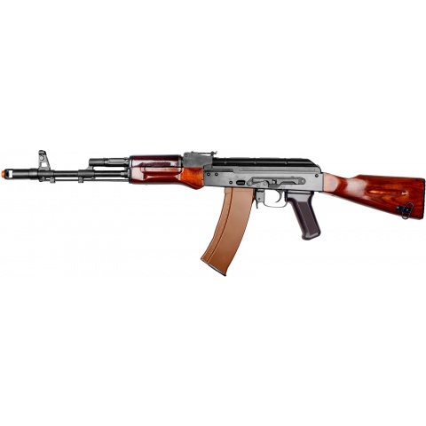 E&L AK74N Real Wood Airsoft AEG (Platinum) – BLACK