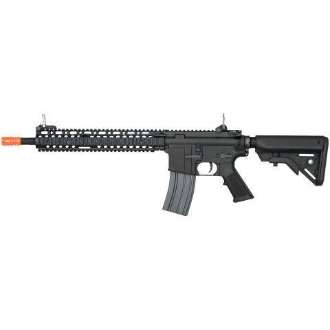E&L Airsoft M4 MK18 SOPMOD II Airsoft AEG Rifle (Elite) – BLACK
