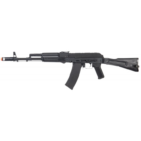 Lancer Tactical LT740C AEG CQB Full Metal Folding Stock – BLACK